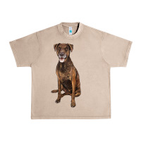 French Oak plott hound Urban Heavy Tee - LillyAllenDesigns