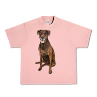 Salmon plott hound Urban Heavy Tee - LillyAllenDesigns