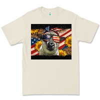 Bone Western 4th Of July Sheep Premium Tee - LillyAllenDesigns