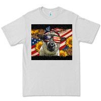 Dove Grey Western 4th Of July Sheep Premium Tee - LillyAllenDesigns