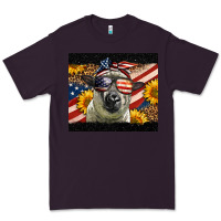 Plum Western 4th Of July Sheep Premium Tee - LillyAllenDesigns