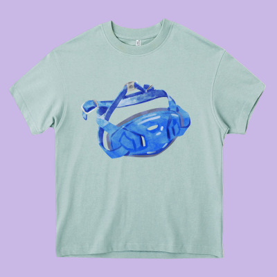 Chin Guard Fa Element 1 Heavy Core Tee Designed By Fadigitalartstudio
