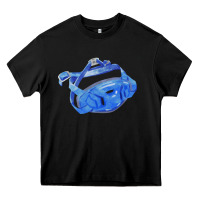 Black Chin Guard Fa Element 1 Heavy Core Tee - FaDigitalArtStudio