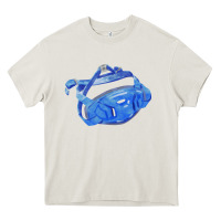 Cream Chin Guard Fa Element 1 Heavy Core Tee - FaDigitalArtStudio