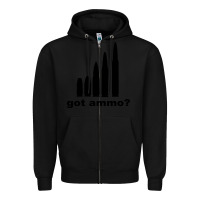 Black Got Ammo Zipper Hoodie - Bettercallsaul