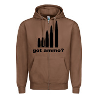 Chestnut Got Ammo Zipper Hoodie - Bettercallsaul