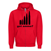 Red Got Ammo Zipper Hoodie - Bettercallsaul
