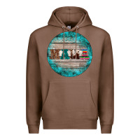 Chestnut western turquoises mama ornament Premium Hoodie - BarkalooDesign