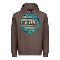 Coffee western turquoises mama ornament Premium Hoodie - BarkalooDesign