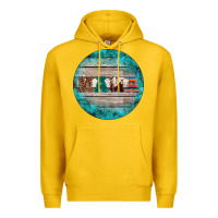 Lemon western turquoises mama ornament Premium Hoodie - BarkalooDesign