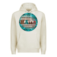 Oatmeal Heather western turquoises mama ornament Premium Hoodie - BarkalooDesign