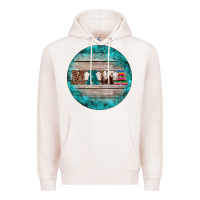Pale Pink western turquoises mama ornament Premium Hoodie - BarkalooDesign
