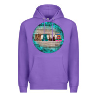 Purple western turquoises mama ornament Premium Hoodie - BarkalooDesign