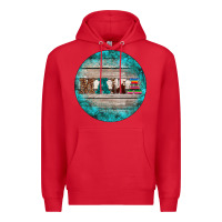 Red western turquoises mama ornament Premium Hoodie - BarkalooDesign