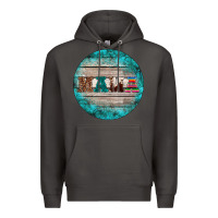 Smoke western turquoises mama ornament Premium Hoodie - BarkalooDesign