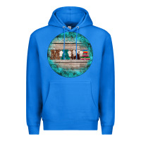 True Royal western turquoises mama ornament Premium Hoodie - BarkalooDesign