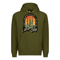 Army Green Arizona Bay Swim Team Premium Hoodie - DesigneFamous