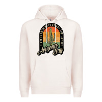 Pale Pink Arizona Bay Swim Team Premium Hoodie - DesigneFamous