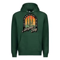 Sports Green Arizona Bay Swim Team Premium Hoodie - DesigneFamous