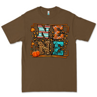 Cacao Fall Autumn Leopard Nene Premium Tee - LillyAllenDesigns