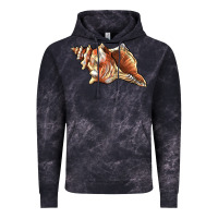 Cloud Black sea   shell Vintage Hoodie - BarkalooDesign