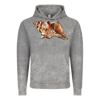 Cloud Rock sea   shell Vintage Hoodie - BarkalooDesign