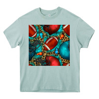 Arona american football helmet with leopard and gemstone Heavy Core Tee - BundleAndBundleShop
