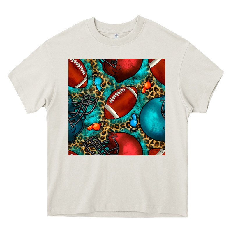 American Football Helmet With Leopard And Gemstone Heavy Core Tee by BundleAndBundleShop | Teevron