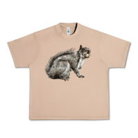 Burro Gray Squirrel Urban Heavy Tee - LillyAllenDesigns