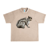 French Oak Gray Squirrel Urban Heavy Tee - LillyAllenDesigns