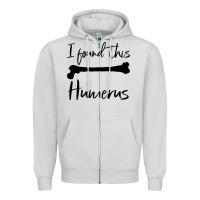 Dove Grey I Found This Humerus Zipper Hoodie - Bettercallsaul