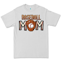 Dove Grey Baseball Mom Premium Tee - CowhideDigitalArt