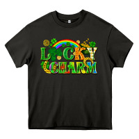 Asphalt lucky charm Heavy Core Tee - FaDigitalArtStudio