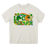 Cream lucky charm Heavy Core Tee - FaDigitalArtStudio