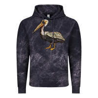 Cloud Black louisiana state bird pelican Vintage Hoodie - BarkalooDesign