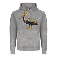 Cloud Rock louisiana state bird pelican Vintage Hoodie - BarkalooDesign