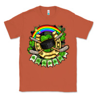 Copper St. Patrick's Day Hockey Classic Tee - FaDigitalArtStudio