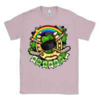 Lilac St. Patrick's Day Hockey Classic Tee - FaDigitalArtStudio