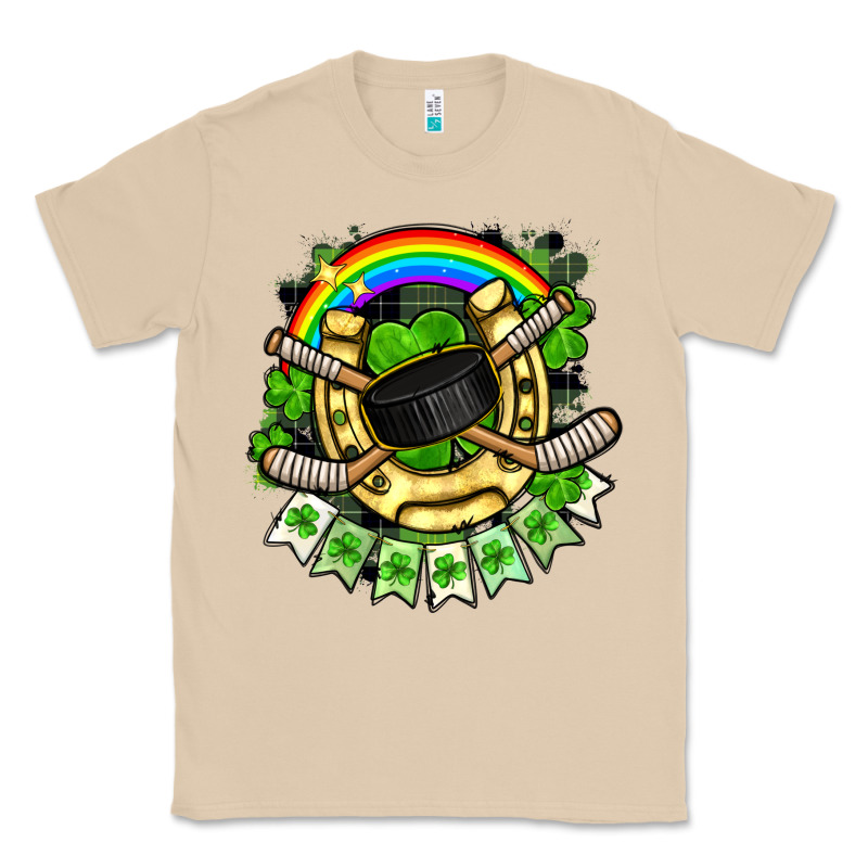 St. Patrick's Day Hockey Classic Tee by FaDigitalArtStudio | Teevron