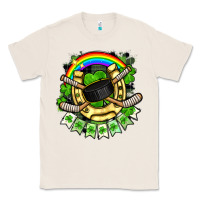 Natural St. Patrick's Day Hockey Classic Tee - FaDigitalArtStudio