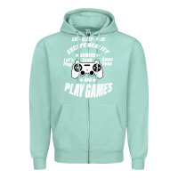 Seafoam Escape Reality Zipper Hoodie - Bettercallsaul