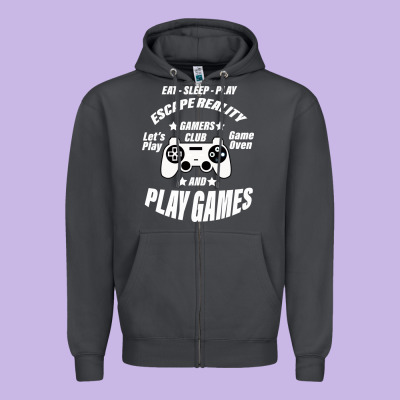 Escape Reality Zipper Hoodie Designed By Bettercallsaul