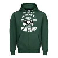 Sports Green Escape Reality Zipper Hoodie - Bettercallsaul