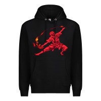 Black zuko Premium Hoodie - DesigneFamous