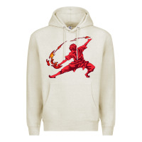 Oatmeal Heather zuko Premium Hoodie - DesigneFamous