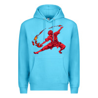 Ocean Blue zuko Premium Hoodie - DesigneFamous