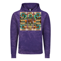 Cloud Purple bear native animal  pelt  tumbler Vintage Hoodie - BarkalooDesign