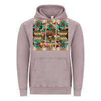 Bear Native Animal  Pelt  Tumbler Vintage Hoodie | Teevron