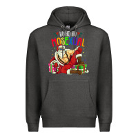 Charcoal Heather mens ho ho ho mosexual Premium Hoodie - DesigneFamous