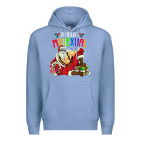 Colony Blue mens ho ho ho mosexual Premium Hoodie - DesigneFamous